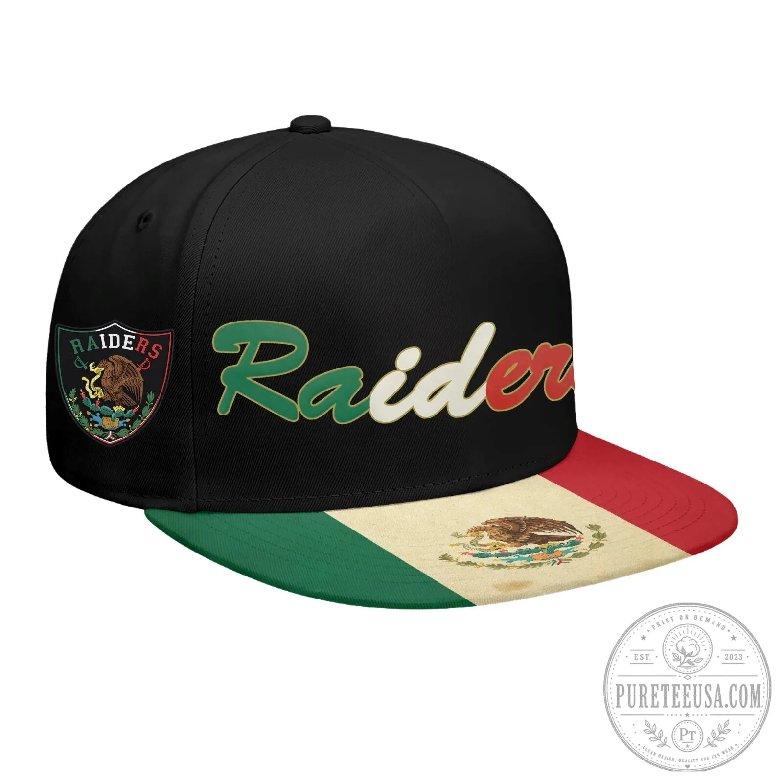 Oakland Raiders Mexico Edition Personalized Black Snapback Cap Hat 15 Oakland Raiders Mexico Edition Personalized Black Snapback Cap Hat