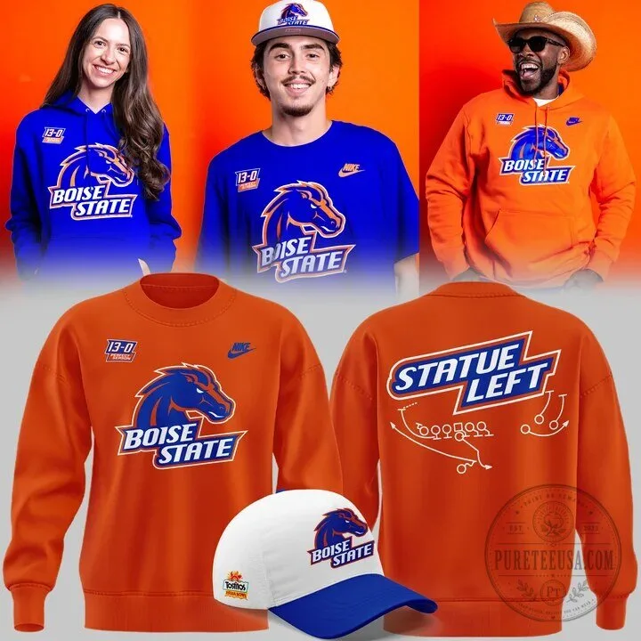 Orange Sweatshirt for the 20th Anniversary Fiesta Bowl of Boise State Broncos Football 1 Orange Sweatshirt for the 20th Anniversary Fiesta Bowl of Boise State Broncos Football