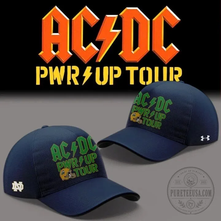 2026 Baseball Jersey Featuring AC/DC Power Up Tour for Notre Dame Football 12 2026 Baseball Jersey Featuring AC/DC Power Up Tour for Notre Dame Football