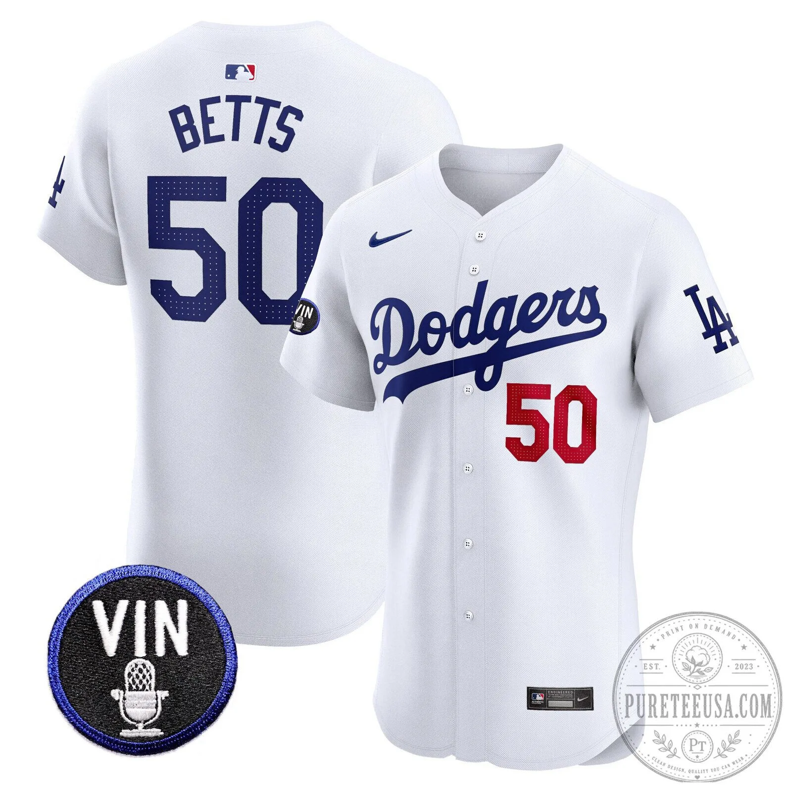 Los Angeles Dodgers Shohei Ohtani Number 17 Vin Scully Patch Baseball Jersey 46 Los Angeles Dodgers Shohei Ohtani Number 17 Vin Scully Patch Baseball Jersey