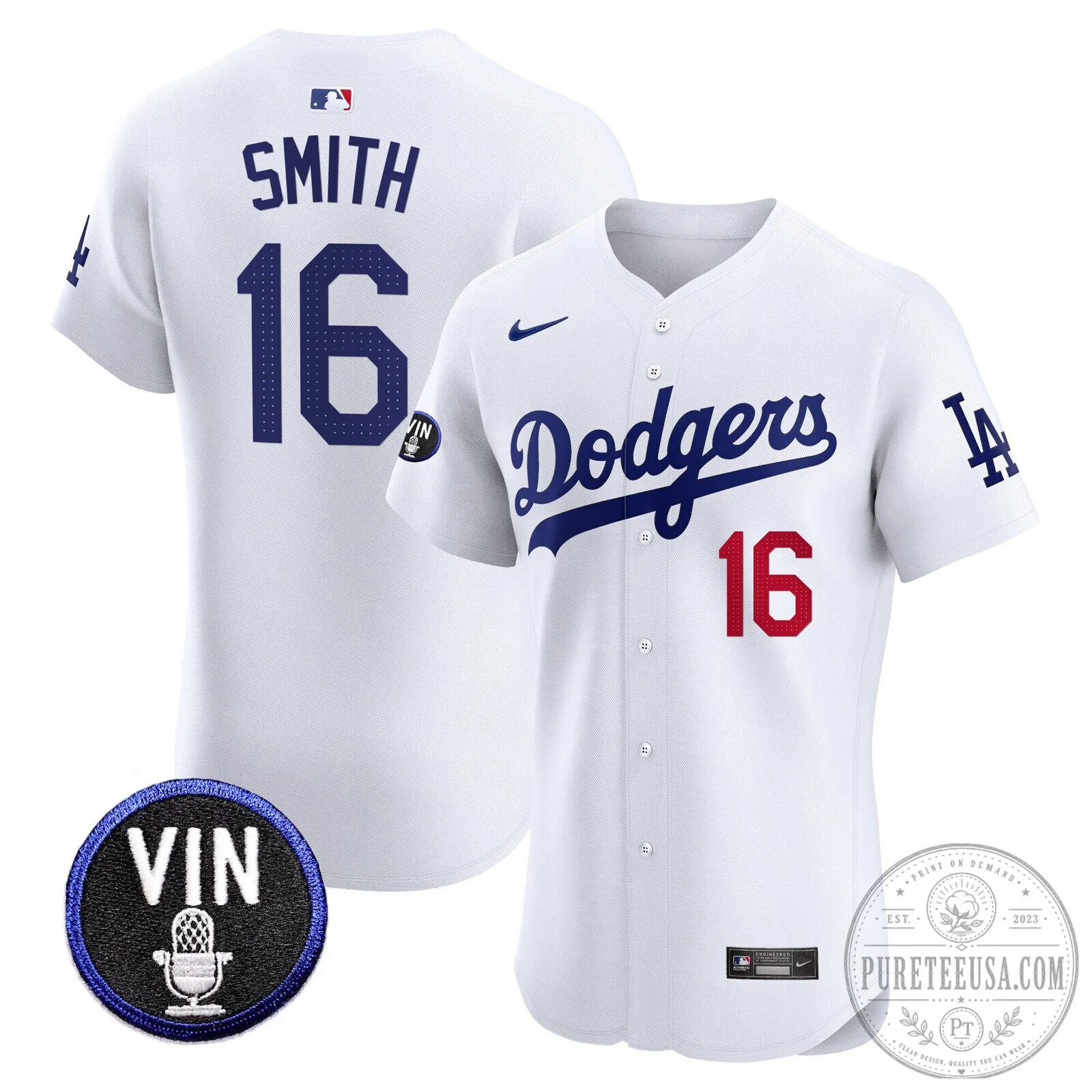 Los Angeles Dodgers Shohei Ohtani Number 17 Vin Scully Patch Baseball Jersey 48 Los Angeles Dodgers Shohei Ohtani Number 17 Vin Scully Patch Baseball Jersey