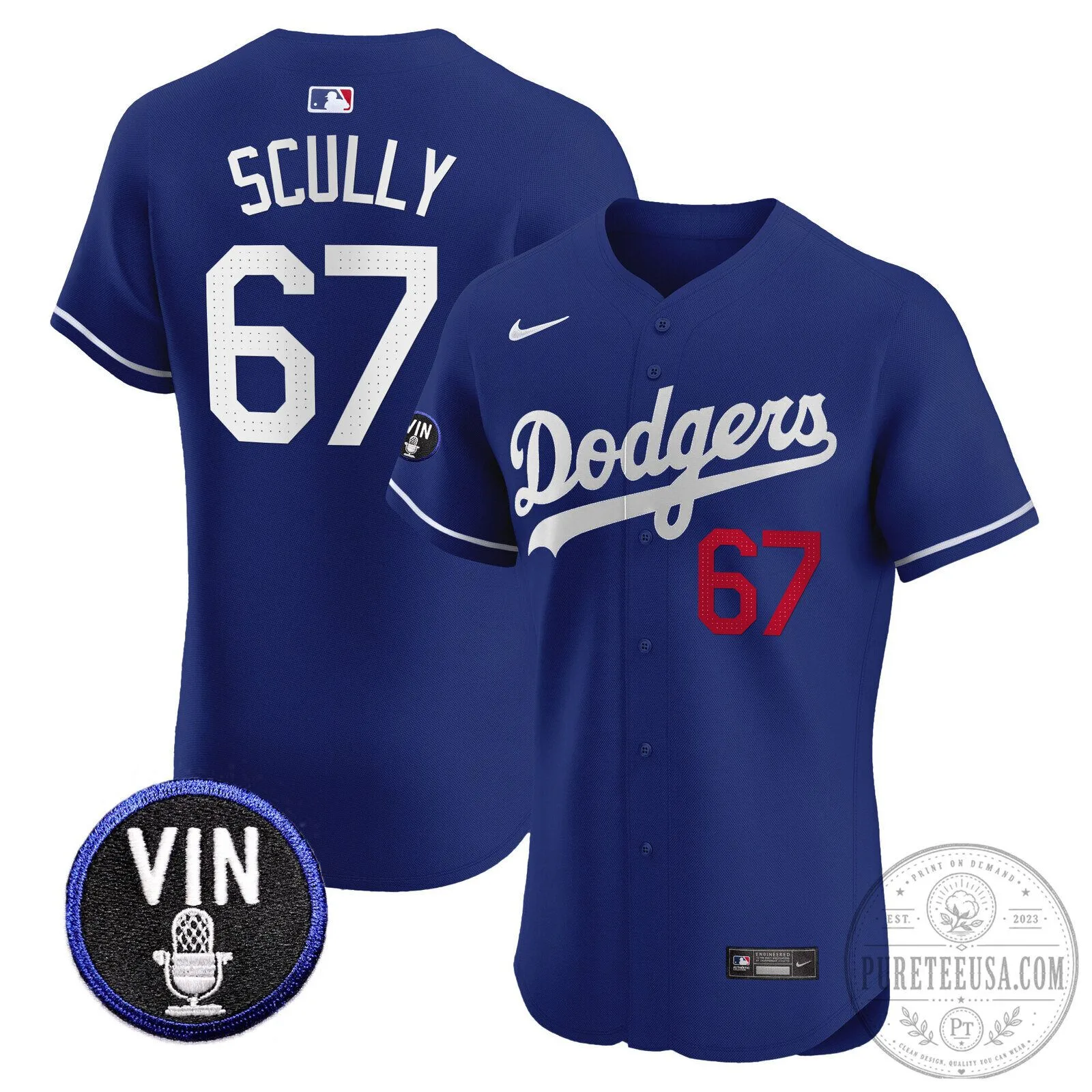 Los Angeles Dodgers Shohei Ohtani Number 17 Vin Scully Patch Baseball Jersey 57 Los Angeles Dodgers Shohei Ohtani Number 17 Vin Scully Patch Baseball Jersey