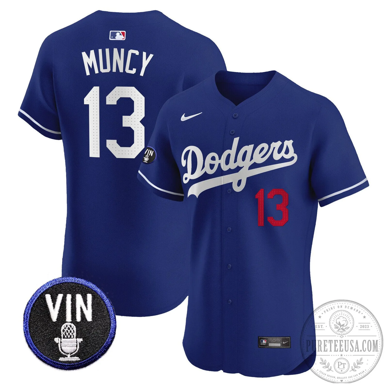 Los Angeles Dodgers Shohei Ohtani Number 17 Vin Scully Patch Baseball Jersey 60 Los Angeles Dodgers Shohei Ohtani Number 17 Vin Scully Patch Baseball Jersey