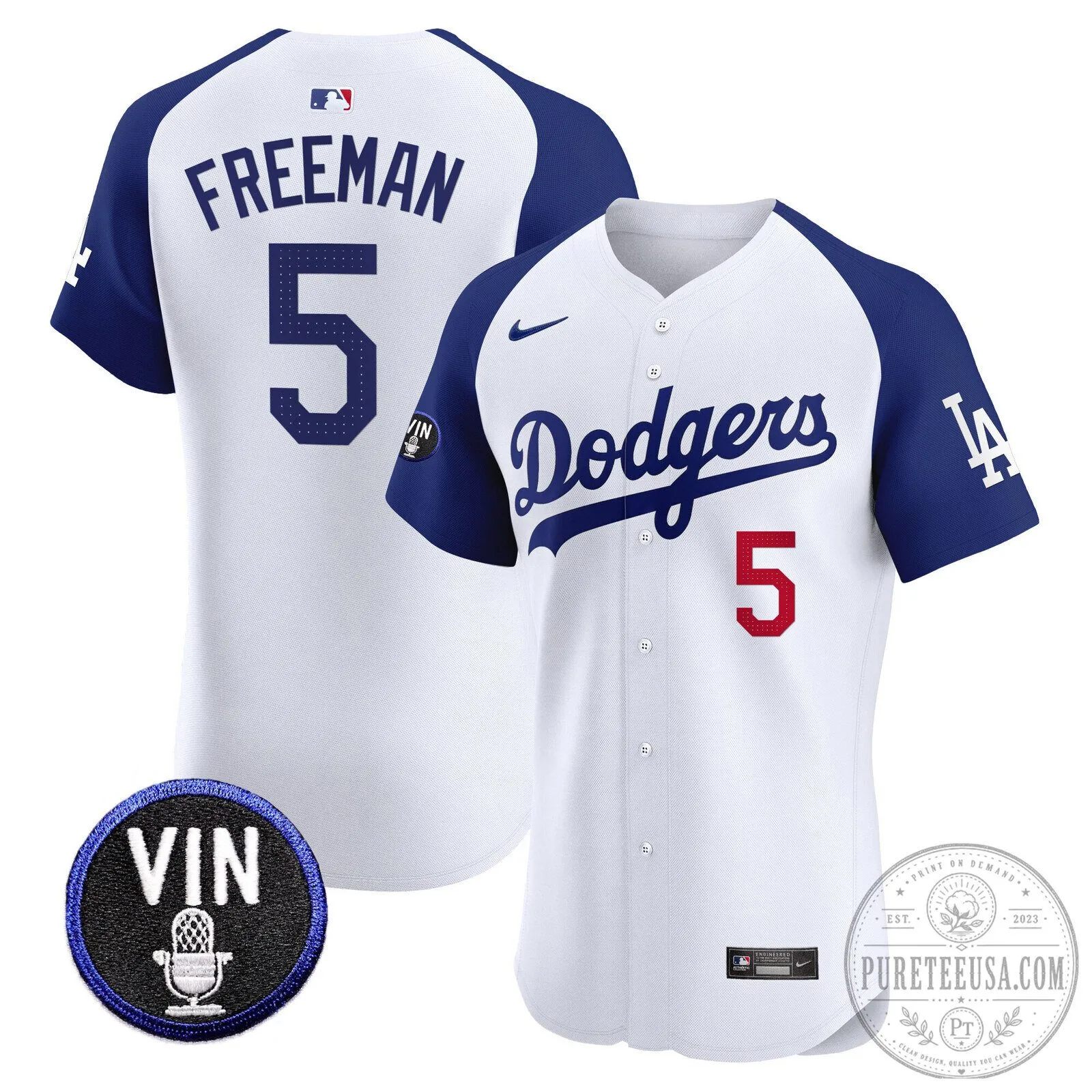 Los Angeles Dodgers Shohei Ohtani Number 17 Vin Scully Patch Baseball Jersey 65 Los Angeles Dodgers Shohei Ohtani Number 17 Vin Scully Patch Baseball Jersey