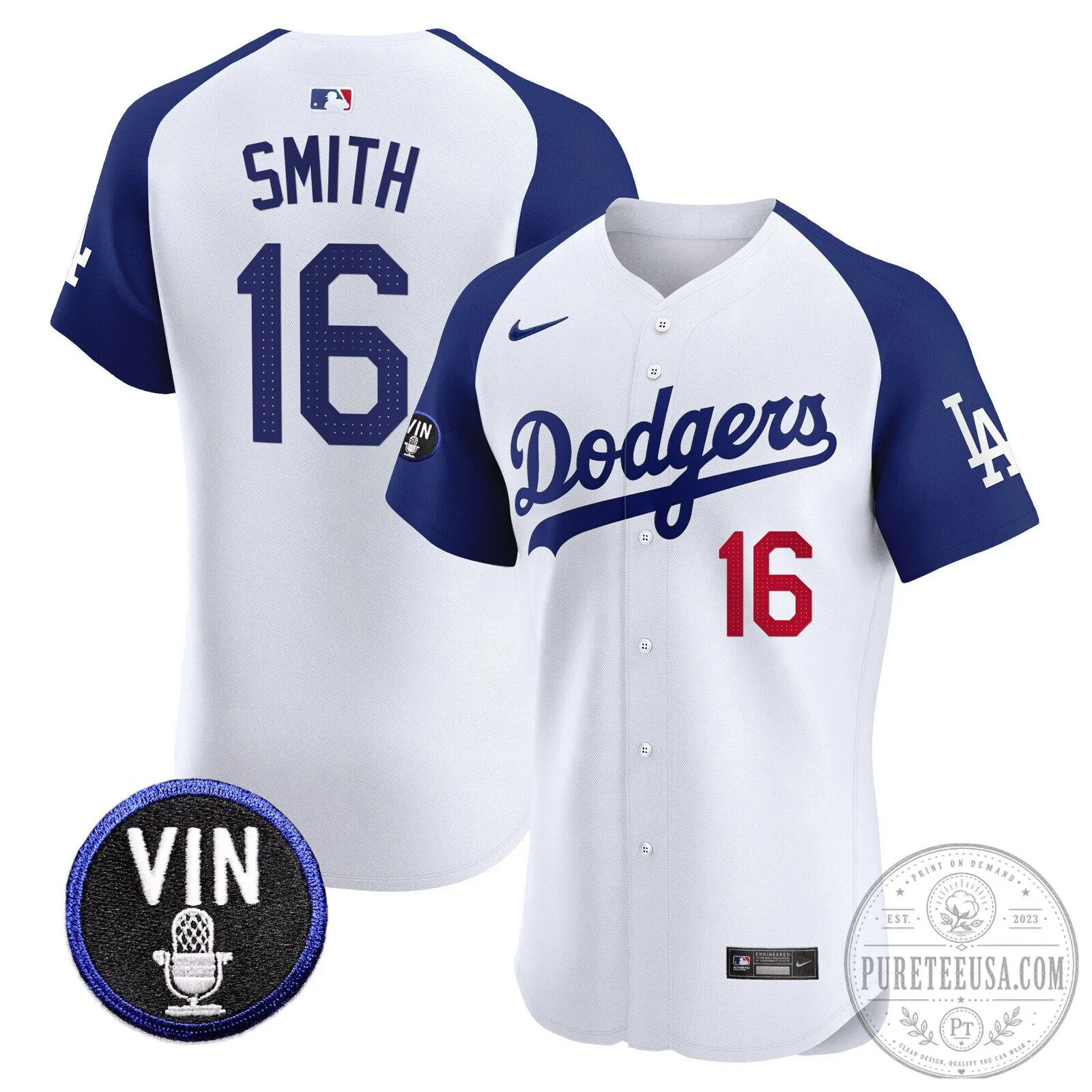 Los Angeles Dodgers Shohei Ohtani Number 17 Vin Scully Patch Baseball Jersey 68 Los Angeles Dodgers Shohei Ohtani Number 17 Vin Scully Patch Baseball Jersey
