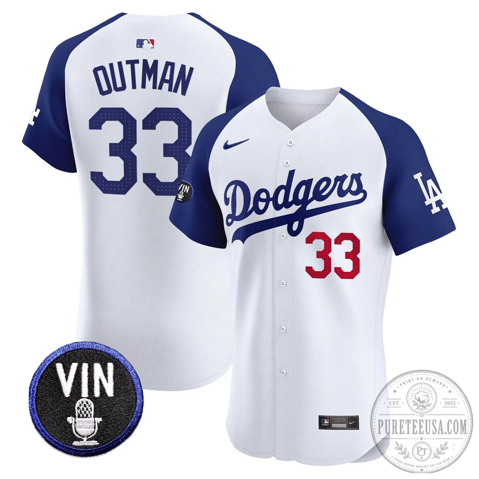 Los Angeles Dodgers Shohei Ohtani Number 17 Vin Scully Patch Baseball Jersey 71 Los Angeles Dodgers Shohei Ohtani Number 17 Vin Scully Patch Baseball Jersey