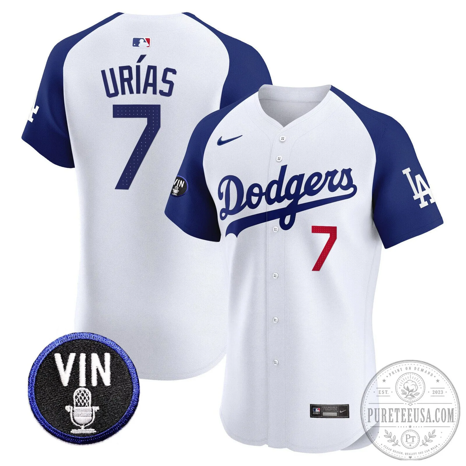 Los Angeles Dodgers Shohei Ohtani Number 17 Vin Scully Patch Baseball Jersey 72 Los Angeles Dodgers Shohei Ohtani Number 17 Vin Scully Patch Baseball Jersey