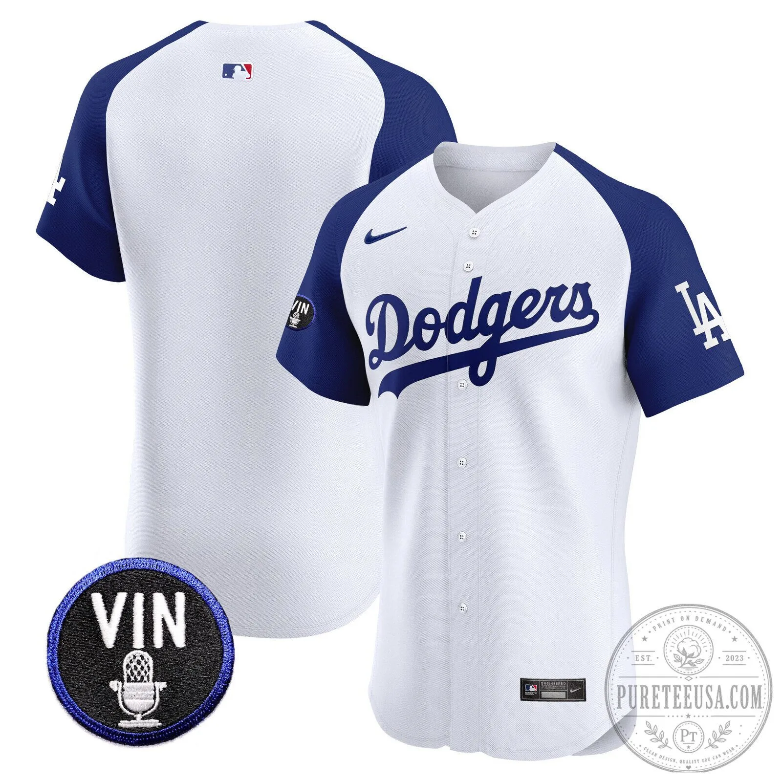 Los Angeles Dodgers Shohei Ohtani Number 17 Vin Scully Patch Baseball Jersey 73 Los Angeles Dodgers Shohei Ohtani Number 17 Vin Scully Patch Baseball Jersey
