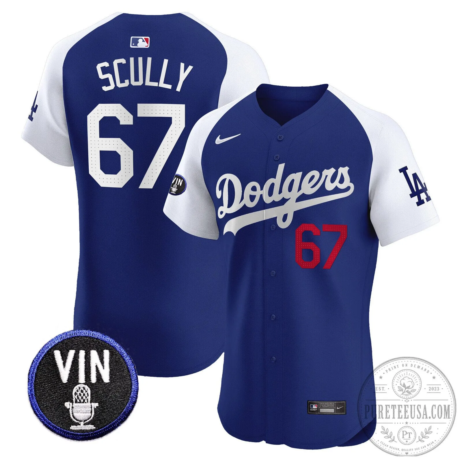 Los Angeles Dodgers Shohei Ohtani Number 17 Vin Scully Patch Baseball Jersey 77 Los Angeles Dodgers Shohei Ohtani Number 17 Vin Scully Patch Baseball Jersey