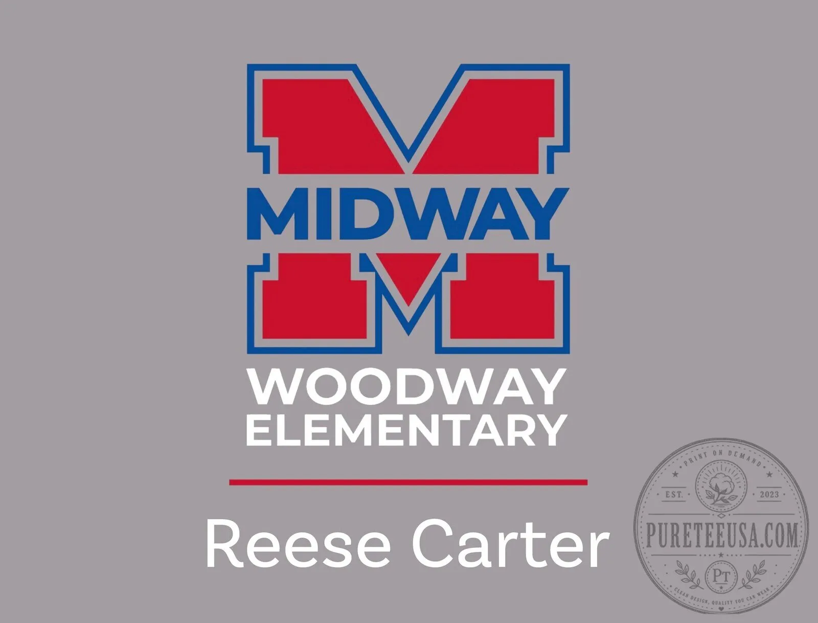 Midway Woodway Elementary School Custom Yard Sign with Student Name 6 Midway Woodway Elementary School Custom Yard Sign with Student Name