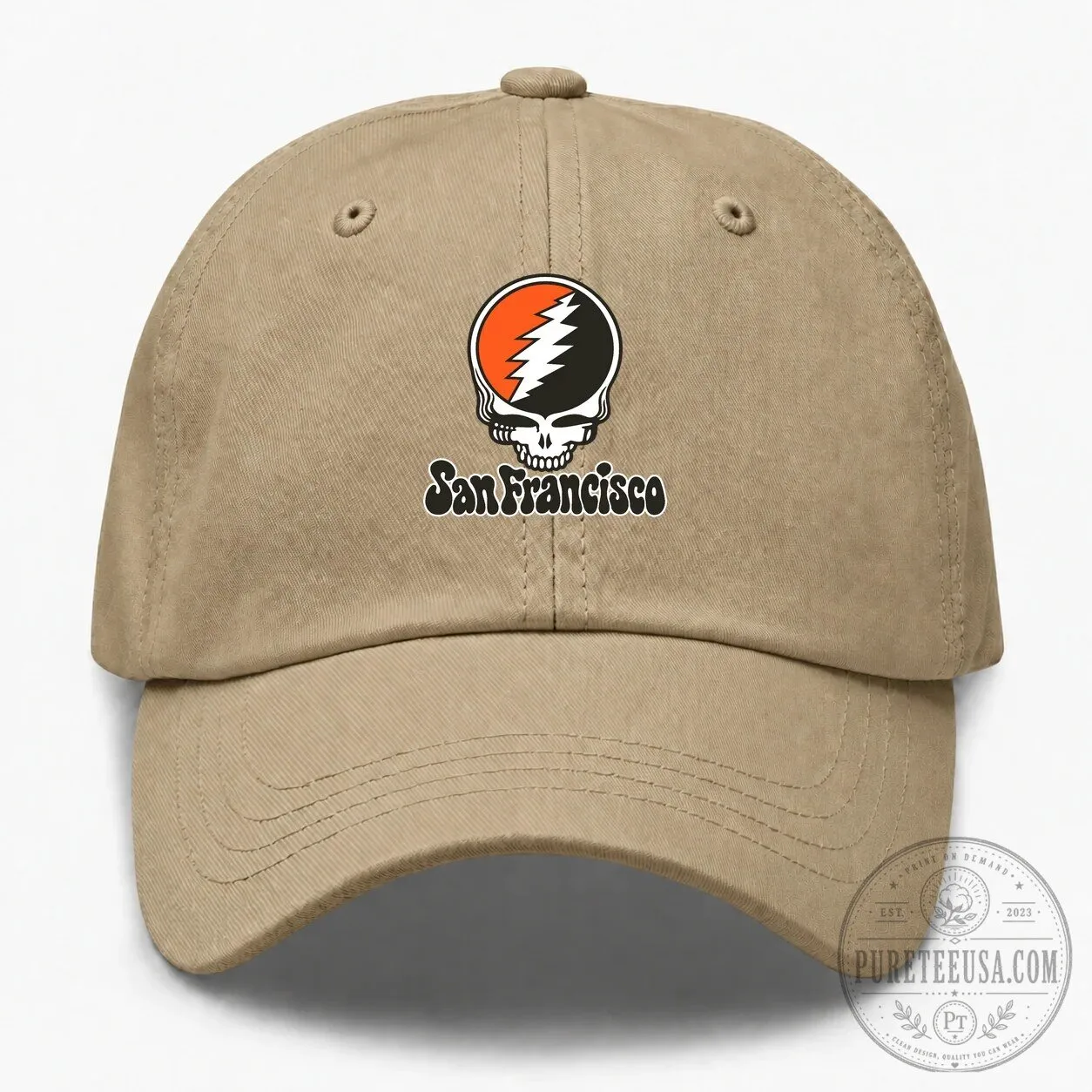 Grateful Dead San Francisco Steal Your Face Baseball Cap Hat 5 Grateful Dead San Francisco Steal Your Face Baseball Cap Hat