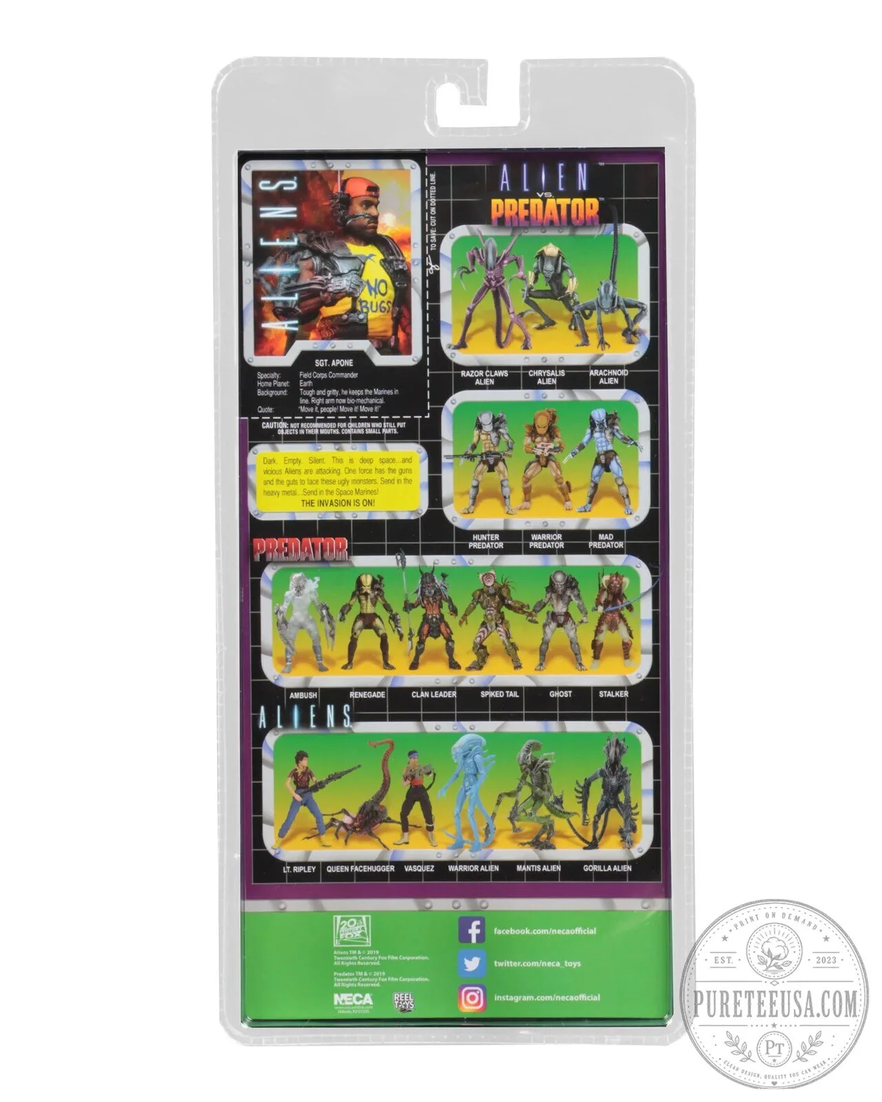Aliens Sergeant Apone No Bugs Movie Quote Action Figure Collectible 11 Aliens Sergeant Apone No Bugs Movie Quote Action Figure Collectible