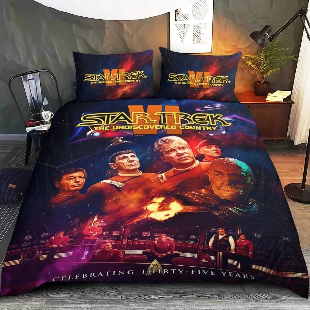 Star Trek The Undiscovered Country Movie Poster Bedding Set