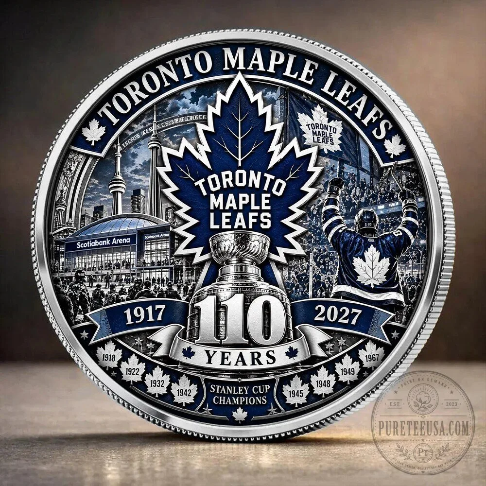 Toronto Maple Leafs 110th Anniversary Stanley Cup Champions Commemorative Coin