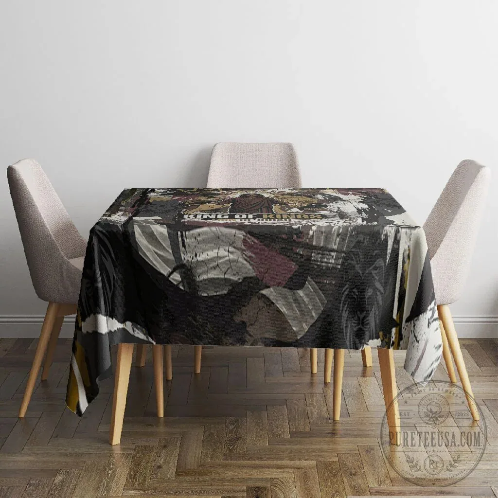 King of Kings Jesus Lion of Judah Religious Faith Tablecloth 3 King of Kings Jesus Lion of Judah Religious Faith Tablecloth