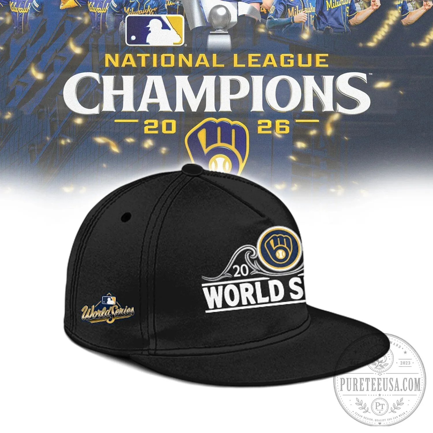 2026 World Series Jersey of National League Champions - Milwaukee Brewers 5 2026 World Series Jersey of National League Champions - Milwaukee Brewers