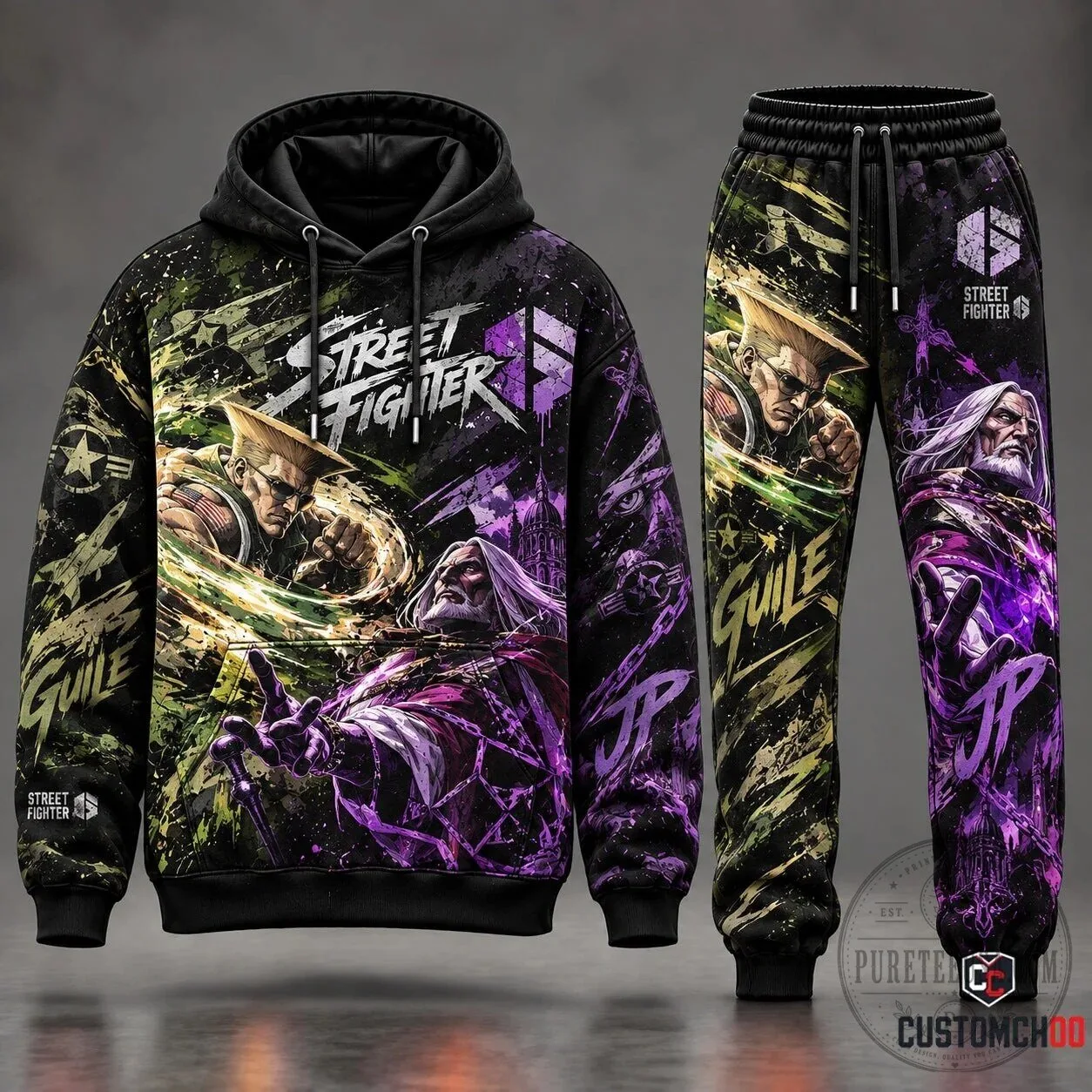Street Fighter 6 Ryu and Ken Graphic Pullover Hoodie 15 Street Fighter 6 Ryu and Ken Graphic Pullover Hoodie
